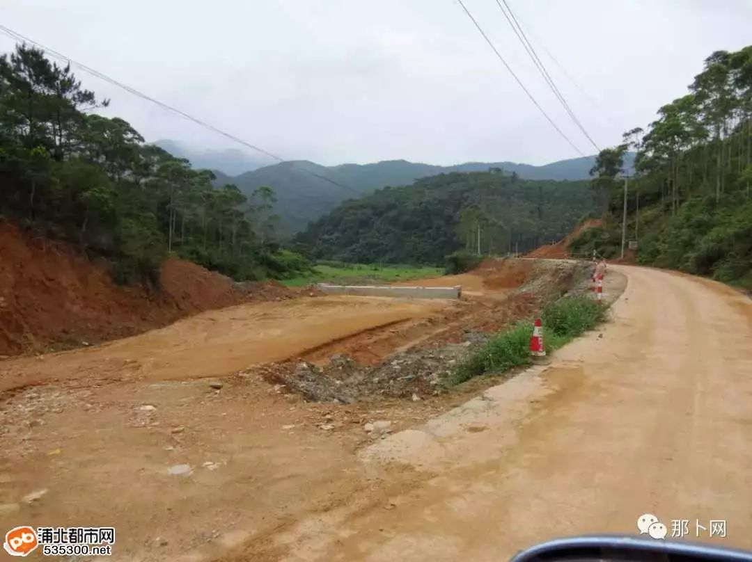 清湖至浦北二级路，未来交通连接的枢纽